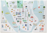 Milk It Baby New York Play Mat, City Tour Collection 100% TPU Foam Non Toxic Reversible Mat, MI-NEWYORKPM